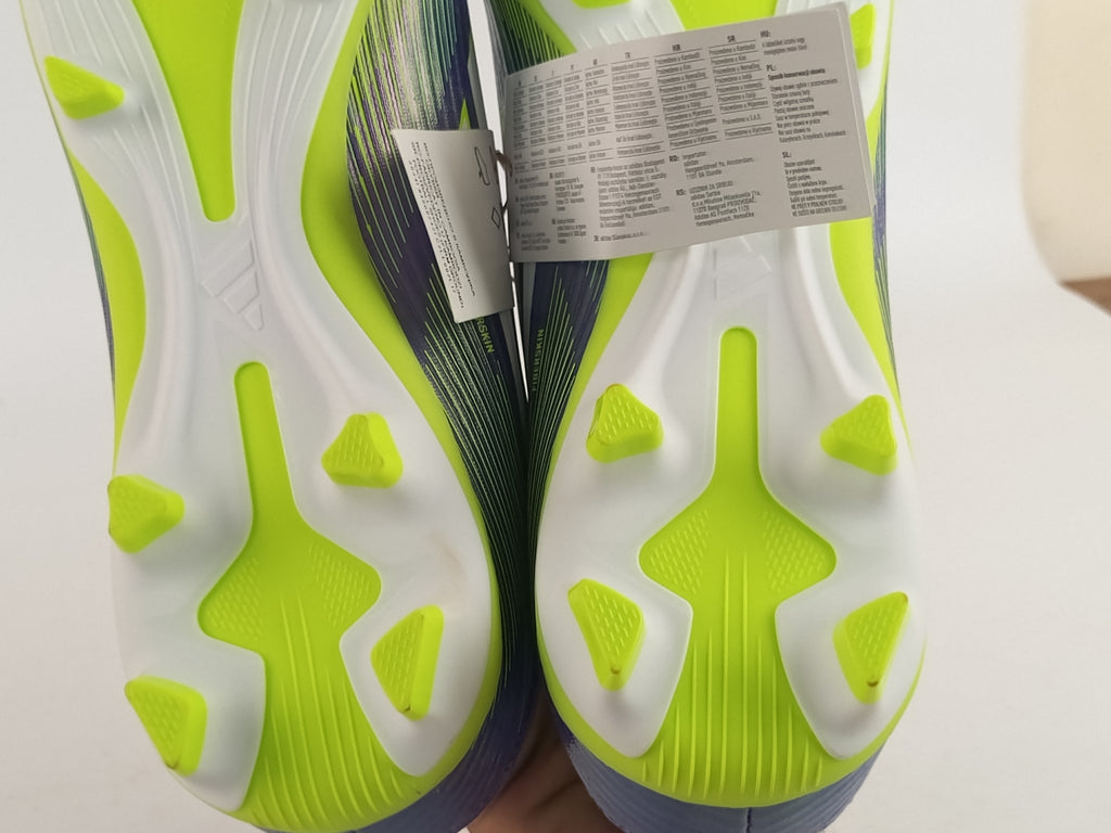 adidas F50 Club FxG Radiant Blaze - Purple Rush/Footwear White/Lucid Lemon (Brand New)