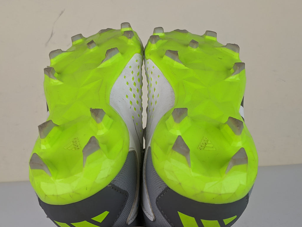adidas Predator Accuracy .3 FG Crazyrush - Footwear White/Core Black/Lucid Lemon Kids