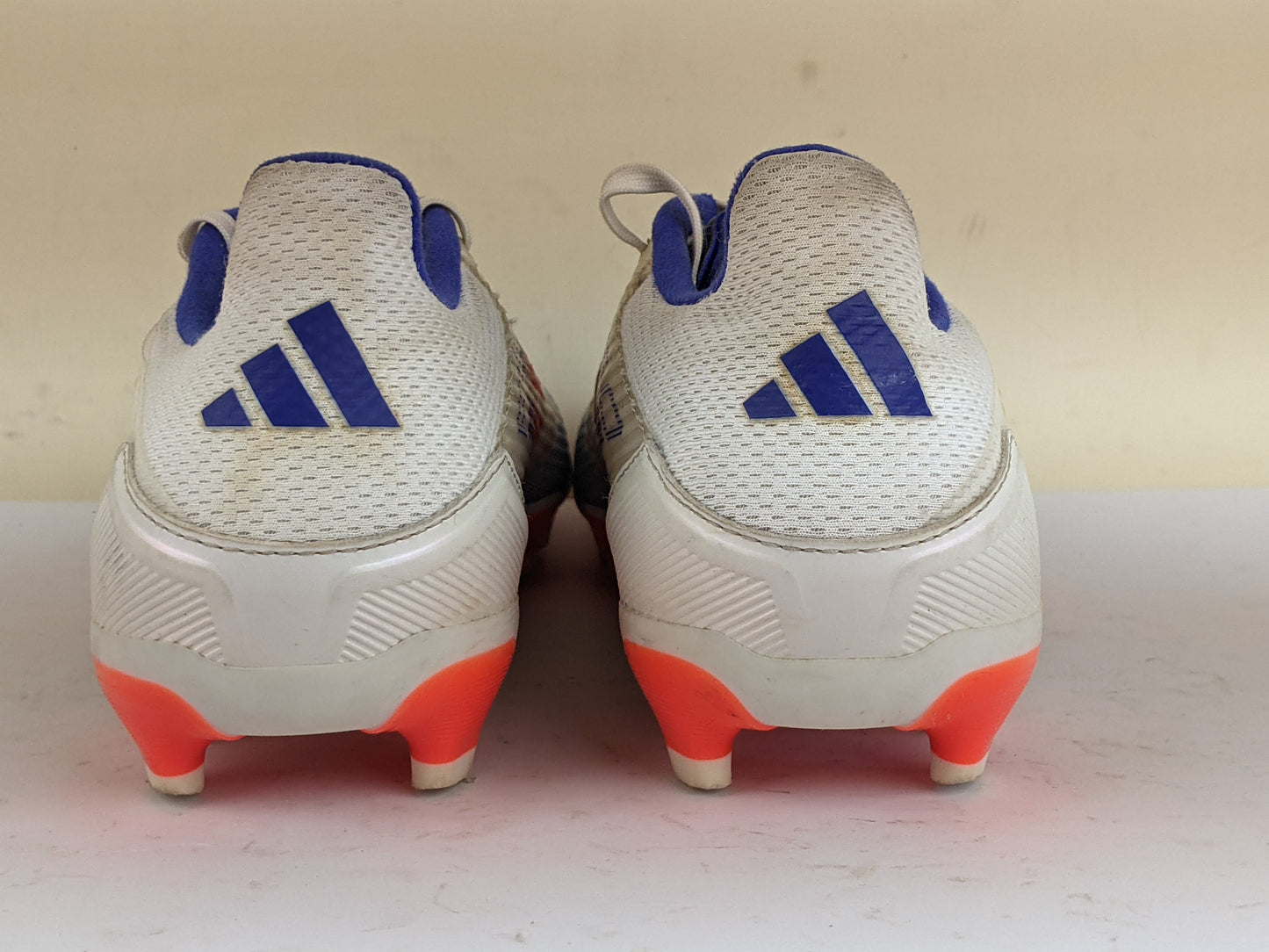 adidas F50 League MG Advancement - Footwear White/Solar Red/Lucid Blue