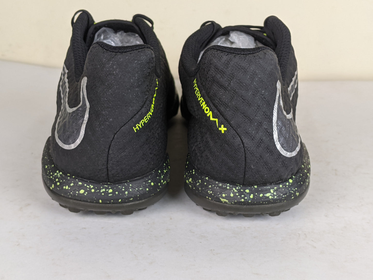 Nike HypervenomX Finale TF Black/Volt/Metallic Silver