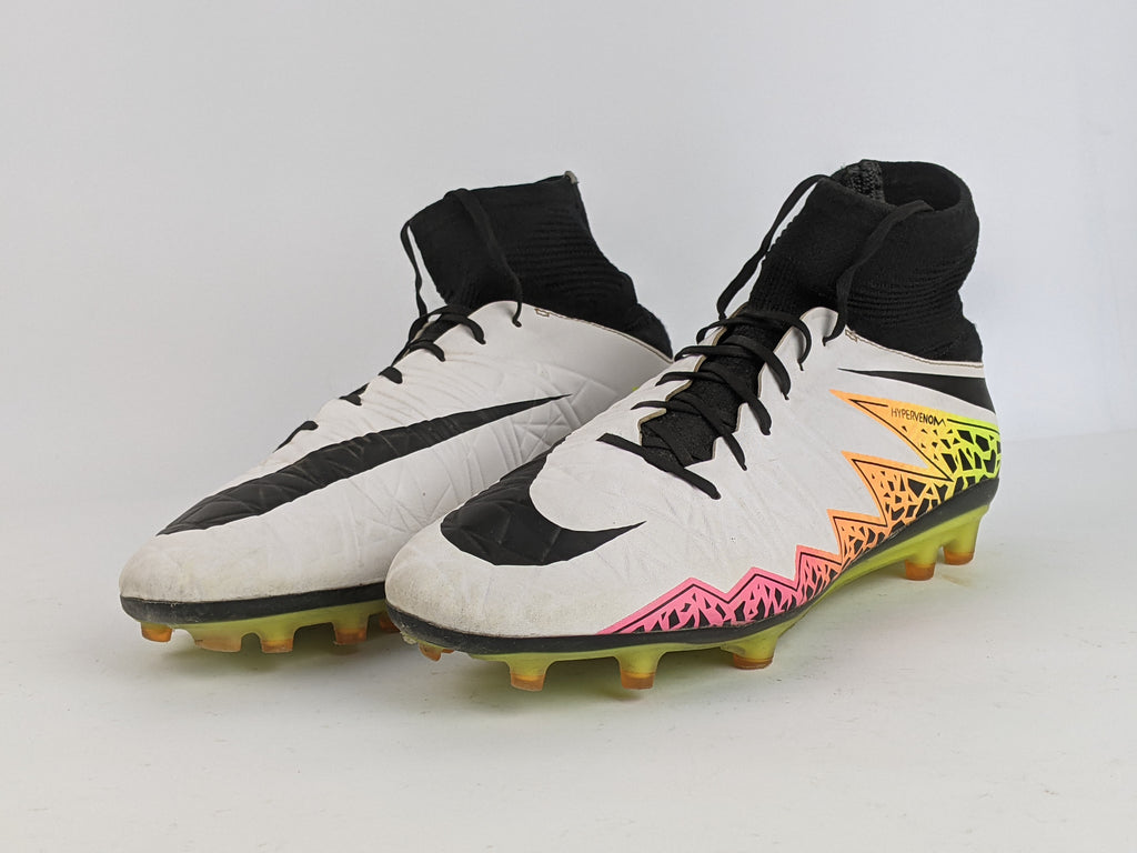 Nike Hypervenom Phatal II FG White/Black/Total Orange