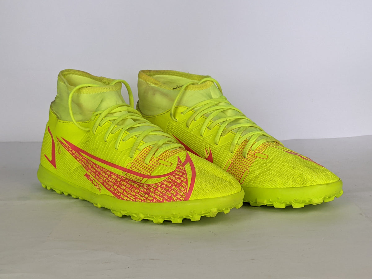 Nike Mercurial Vapor 14 Club TF Motivation - Volt/Bright Crimson