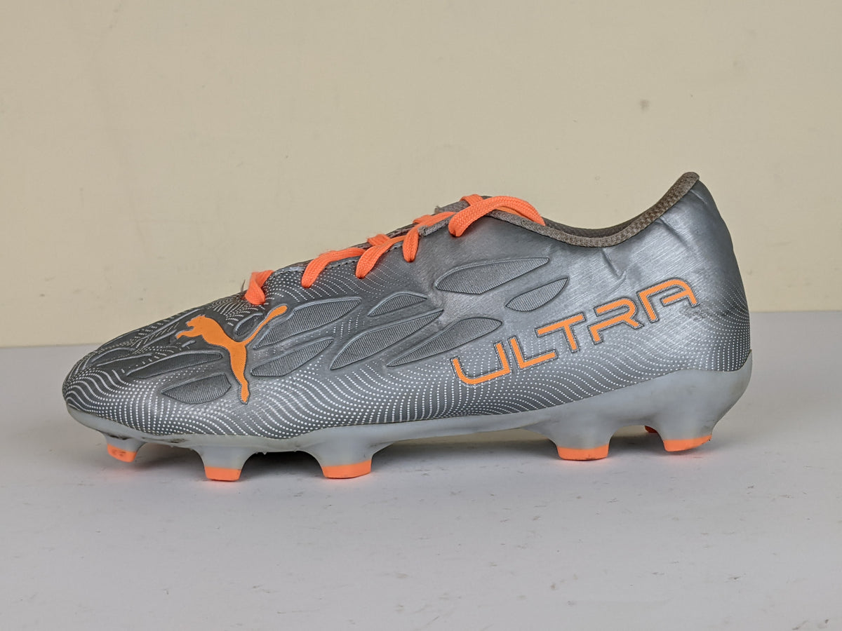 Puma Ultra 4.4 FG Jr 'Silver/Orange