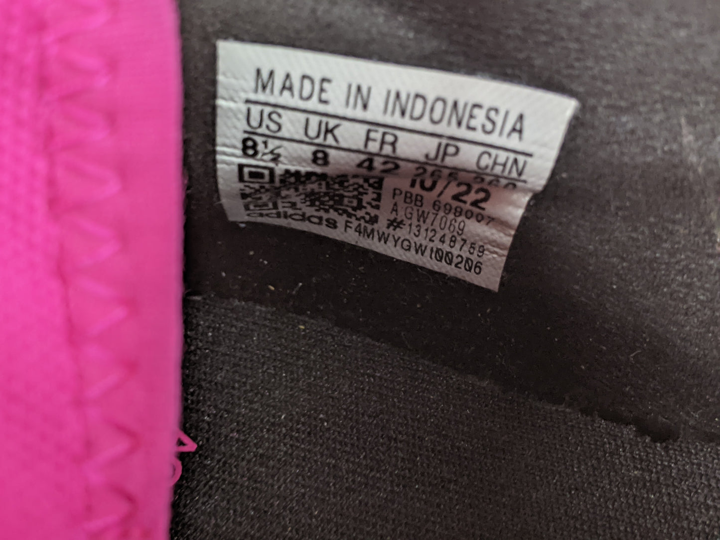 adidas Predator Accuracy .3 IN Own Your Football - Core Black/Footwear White/Shock Pink (Brand New)