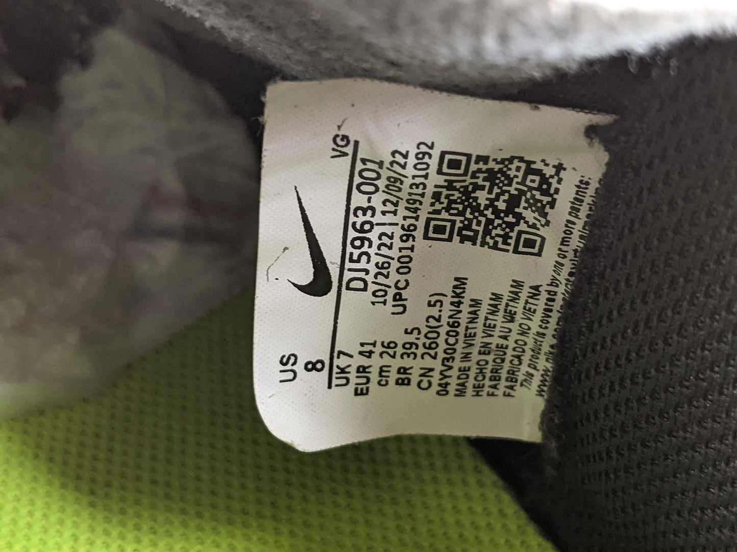 Nike Mercurial Vapor 15 Club MG - Black/Dark Smoke Grey/Summit White/Volt