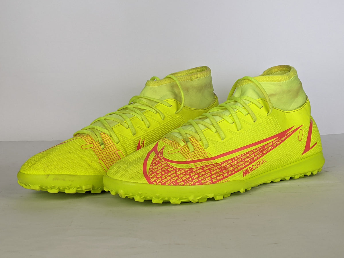 Nike Mercurial Vapor 14 Club TF Motivation - Volt/Bright Crimson