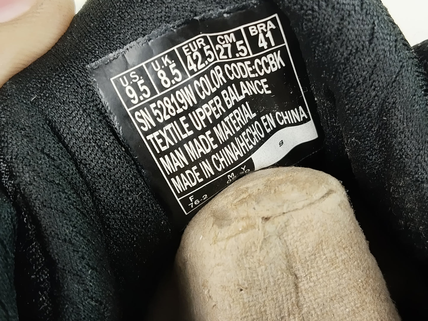 Skechers Overhaul Debbier Wide Walking Shoe 'Charcoal Black' (Brand New)