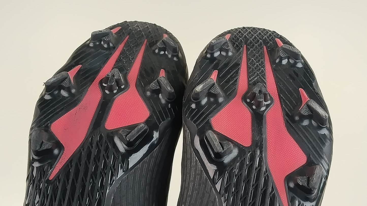 adidas X Speedflow .3 FG Edge of Darkness - Core Black/Sonic Ink/Solar Yellow