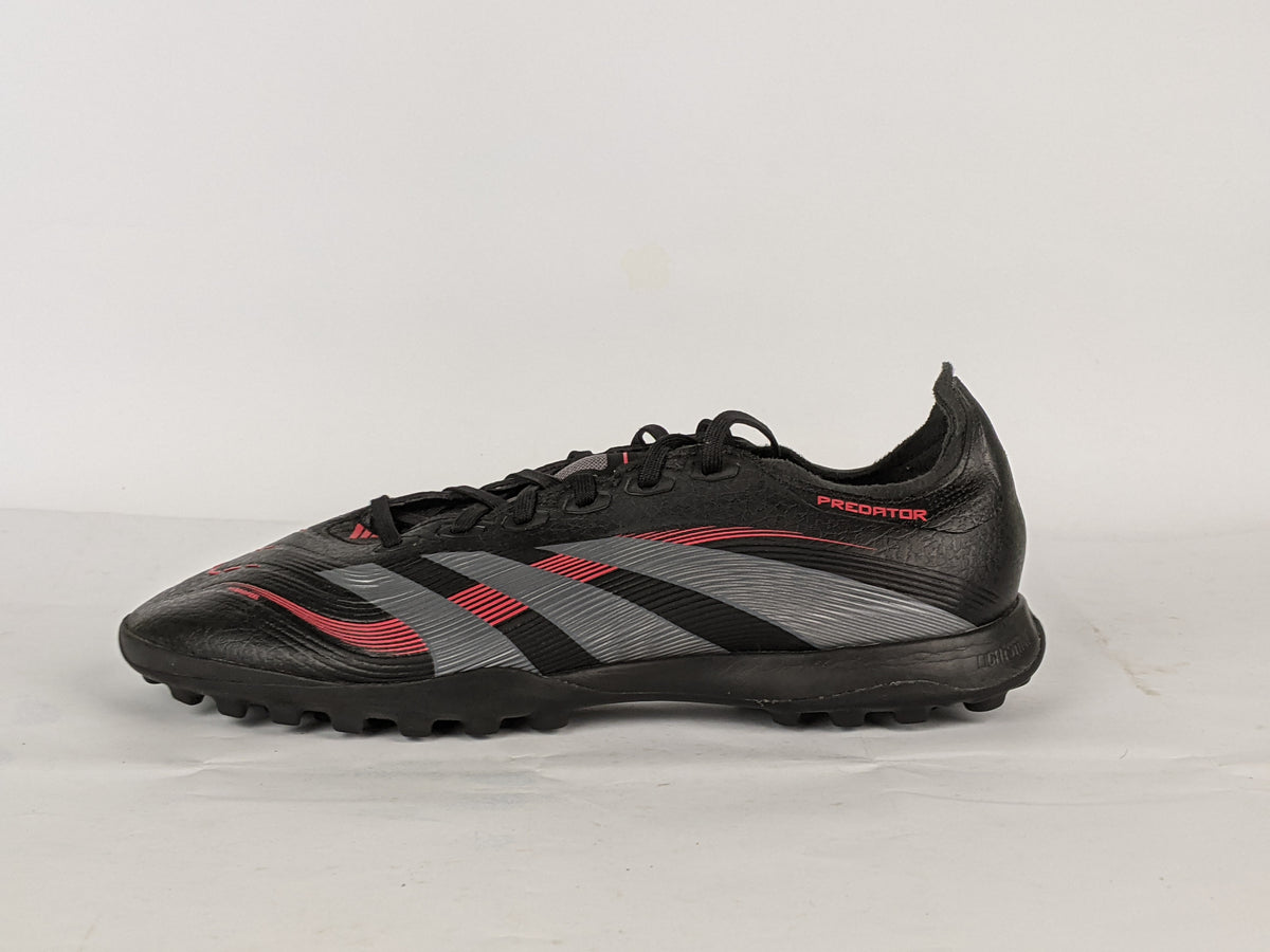 adidas Predator League TF Stealth Victory - Core Black/Grey Four/Lucid Red