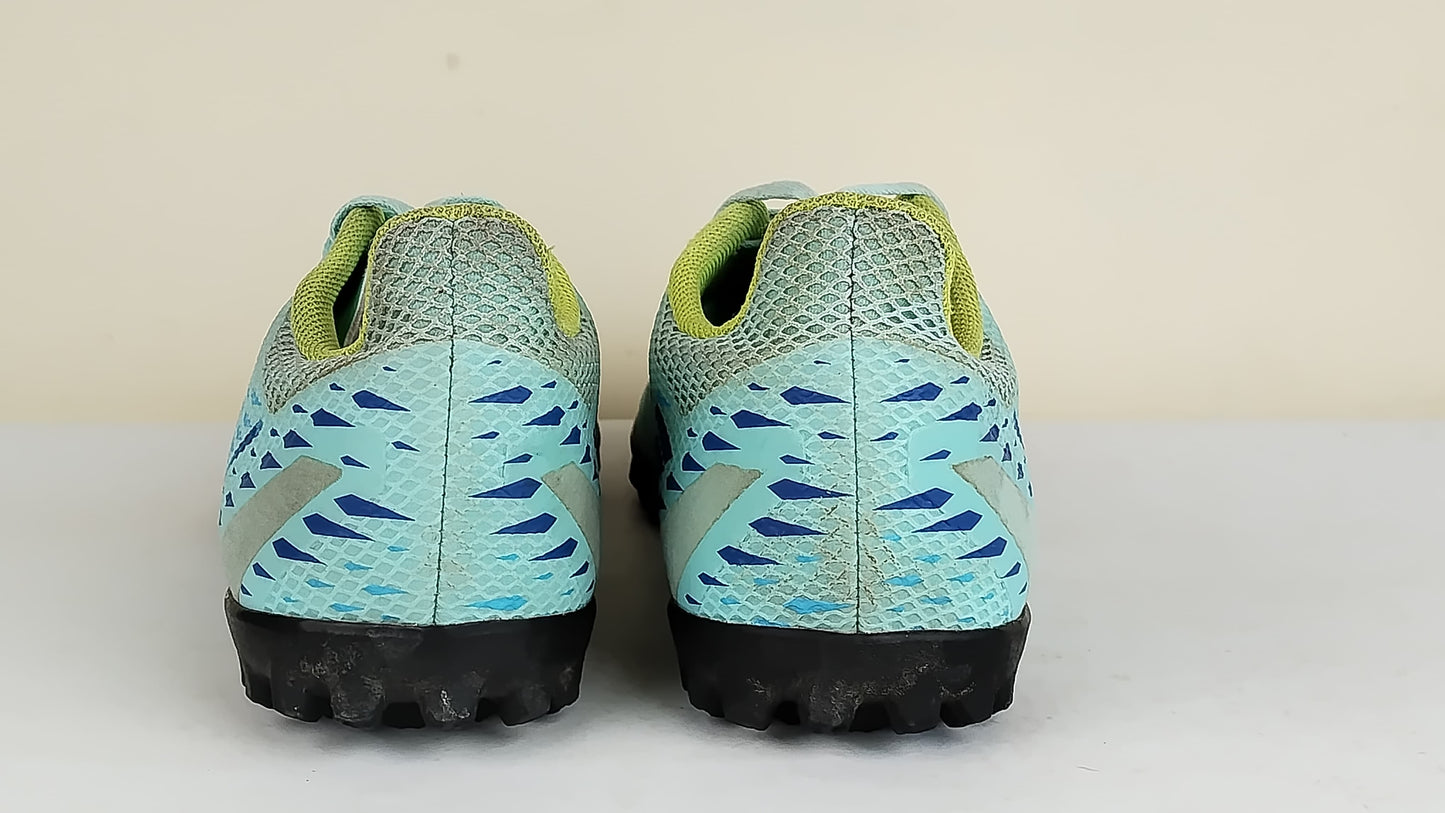 adidas X Speedportal .4 TF Al Rihla - Clear Aqua/Power Blue/Solar Yellow