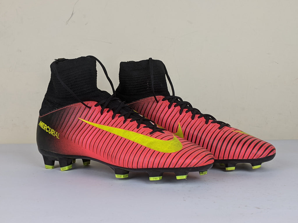 Nike Mercurial Superfly V FG Total Crimson/Volt/Black Kids