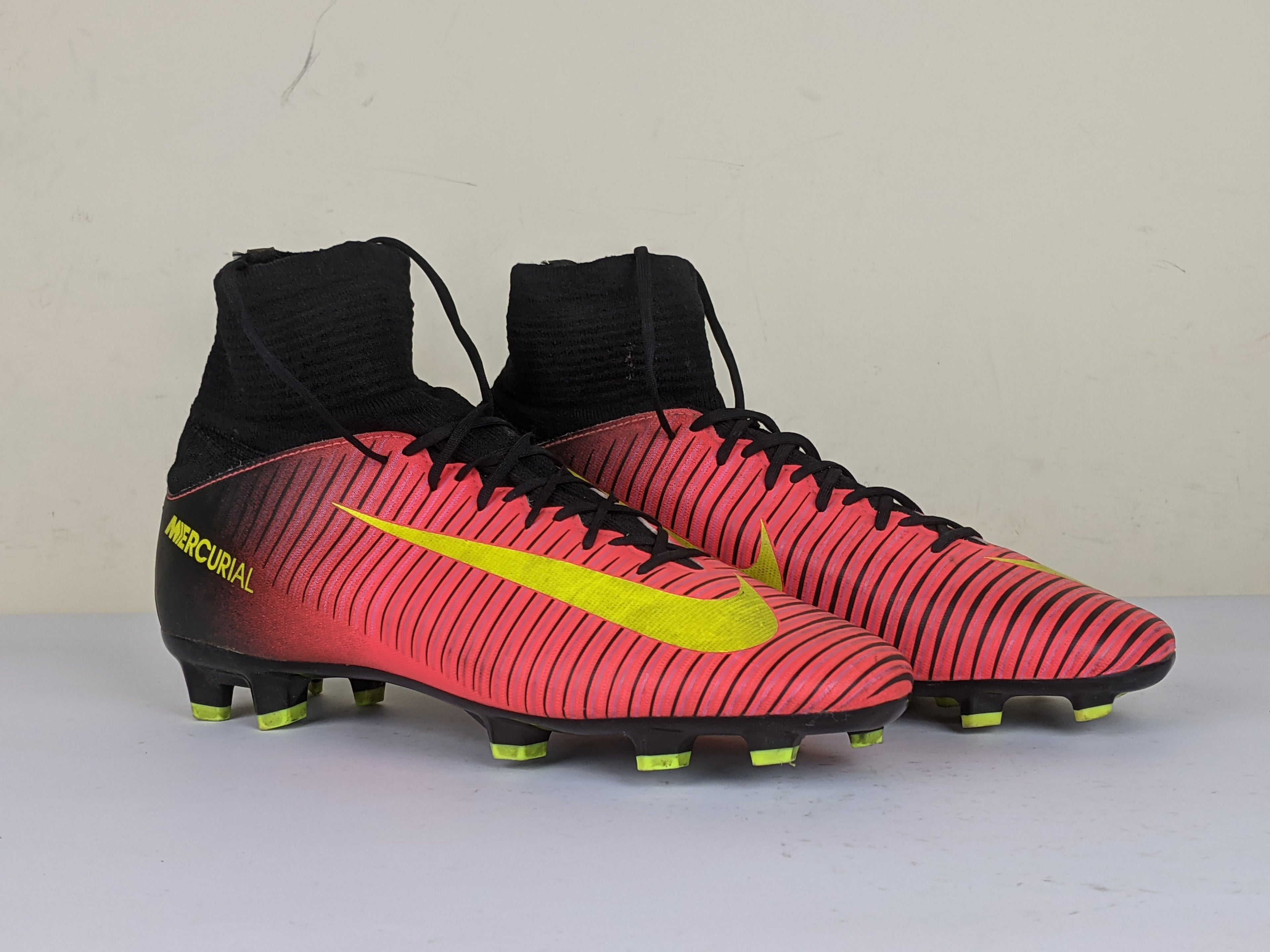 Nike Mercurial Superfly V FG Total Crimson/Volt/Black Kids