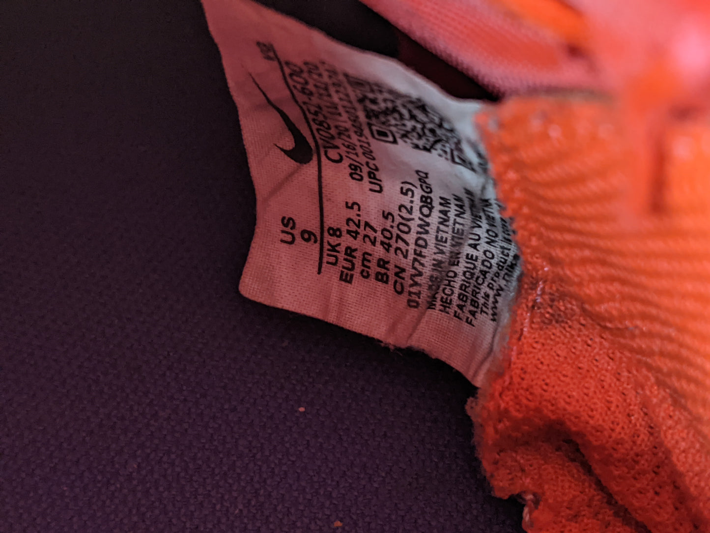 Nike Mercurial Superfly 8 Club MG Spectrum - Red/Silver