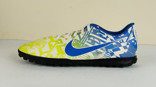 Nike Mercurial Vapor 13 Club TF NJR Jogo Prismatico - White/Racer Blue/Volt/Black