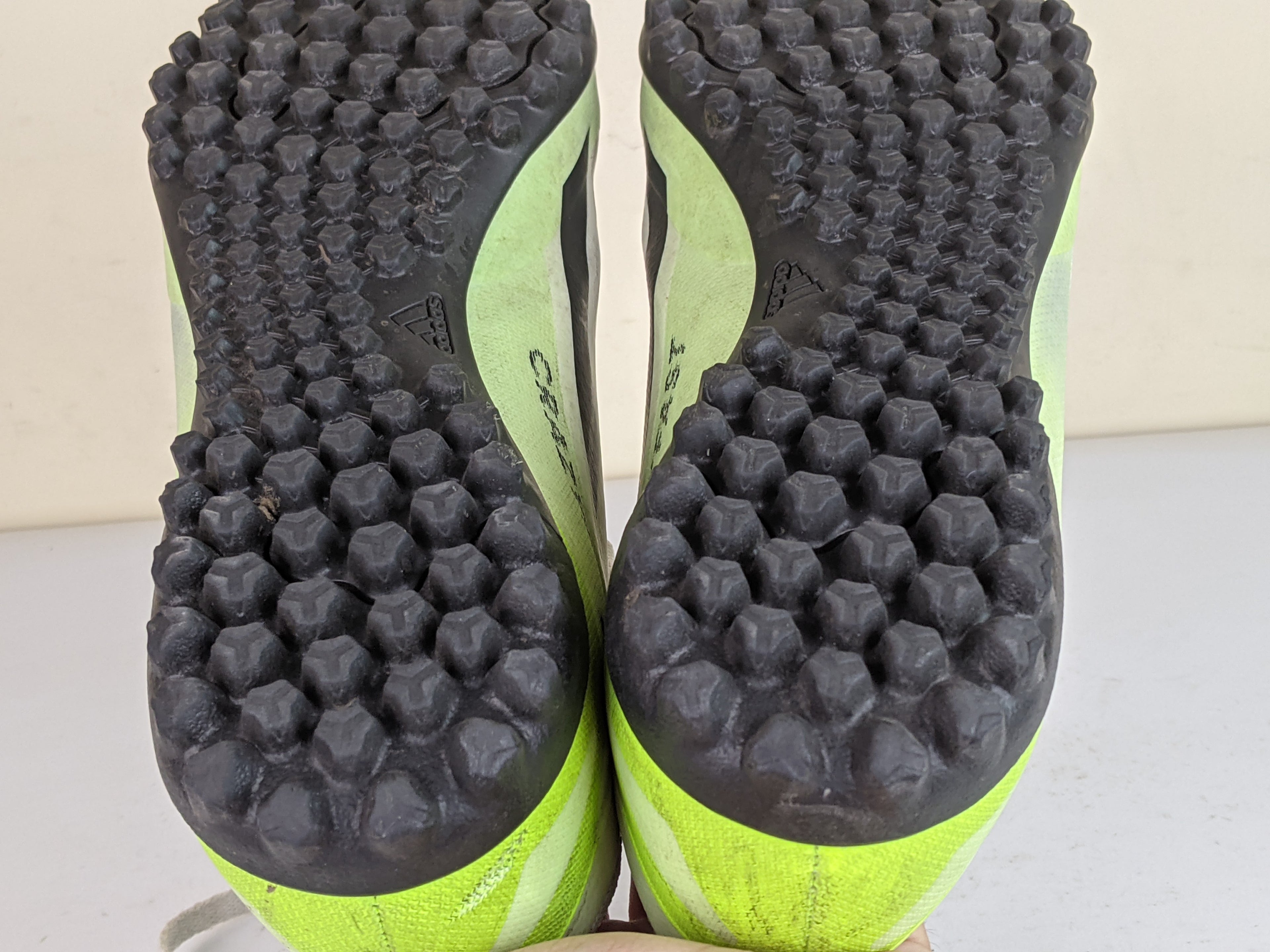 adidas X Crazyfast .4 TF Crazyrush - Footwear White/Core Black/Lucid Lemon