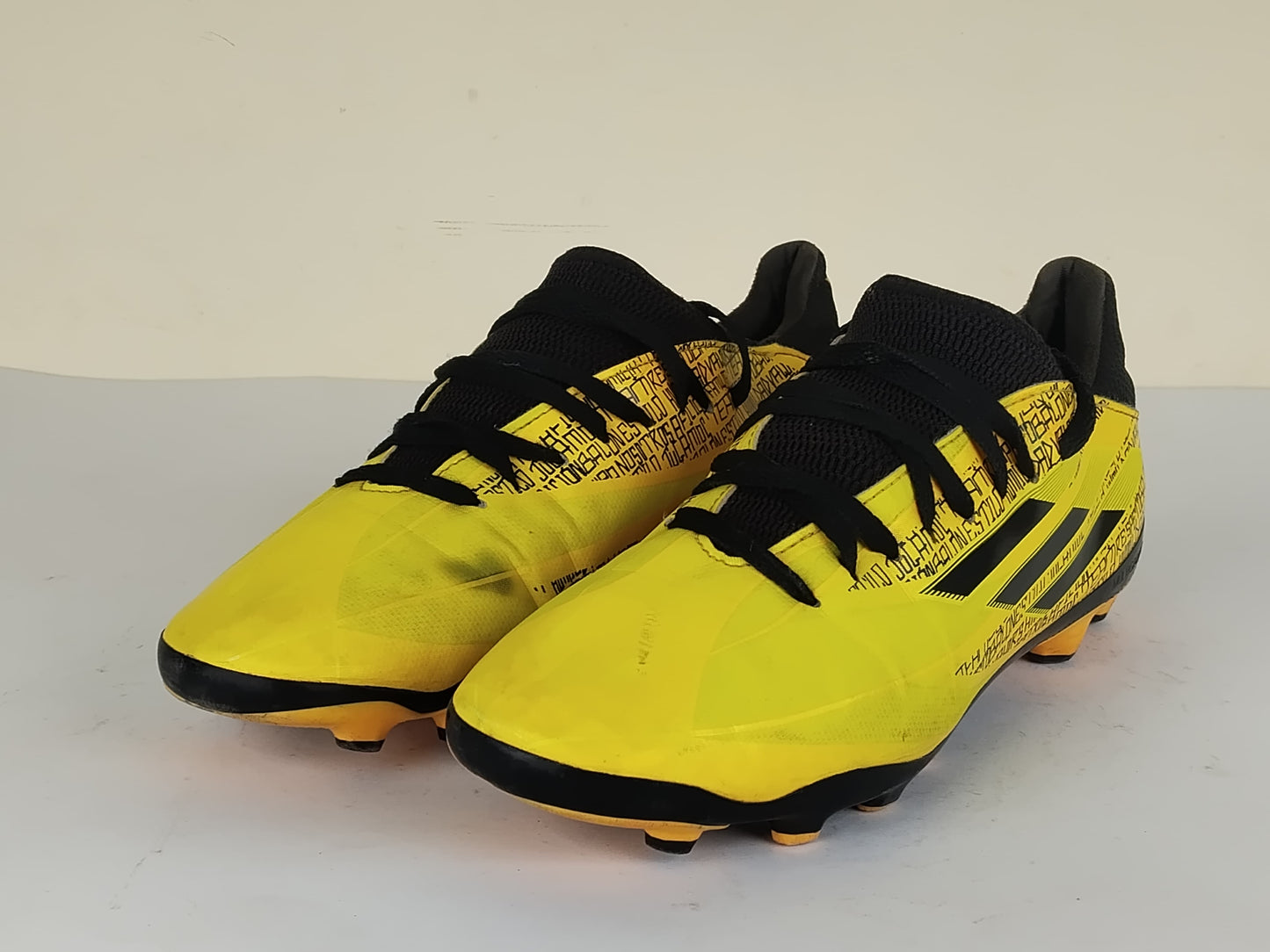 adidas X Speedflow Messi .3 MG Mi Historia - Solar Gold/Core Black/Yellow Kids