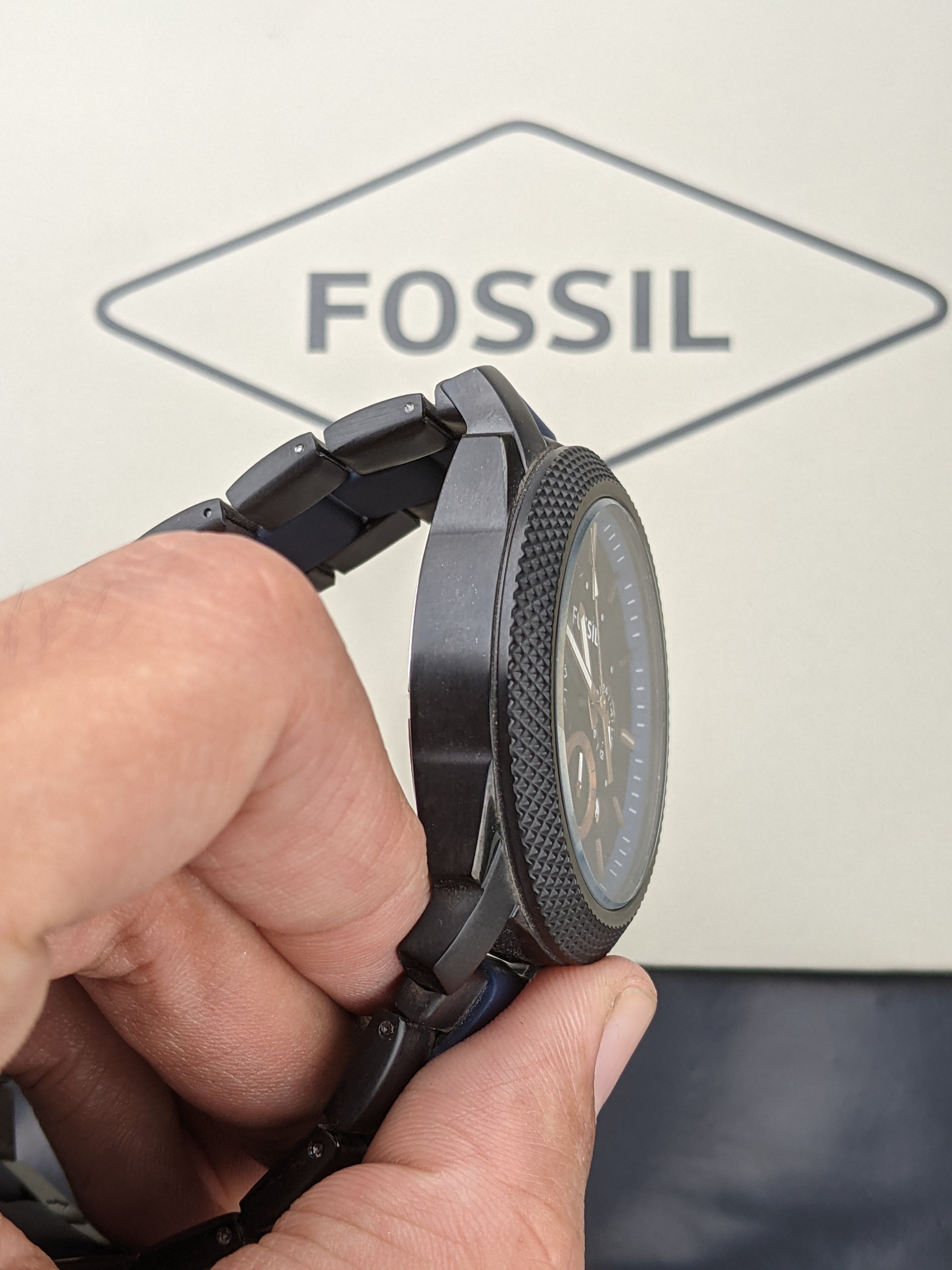 Fossil Machine Two-Tone Stainless Steel Watch - FS5164
