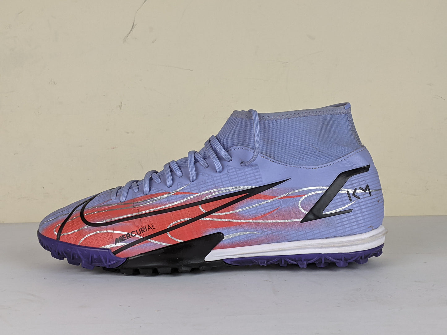 Nike Mercurial Superfly 8 Academy TF KM Flames - Light Thistle/Metallic Silver
