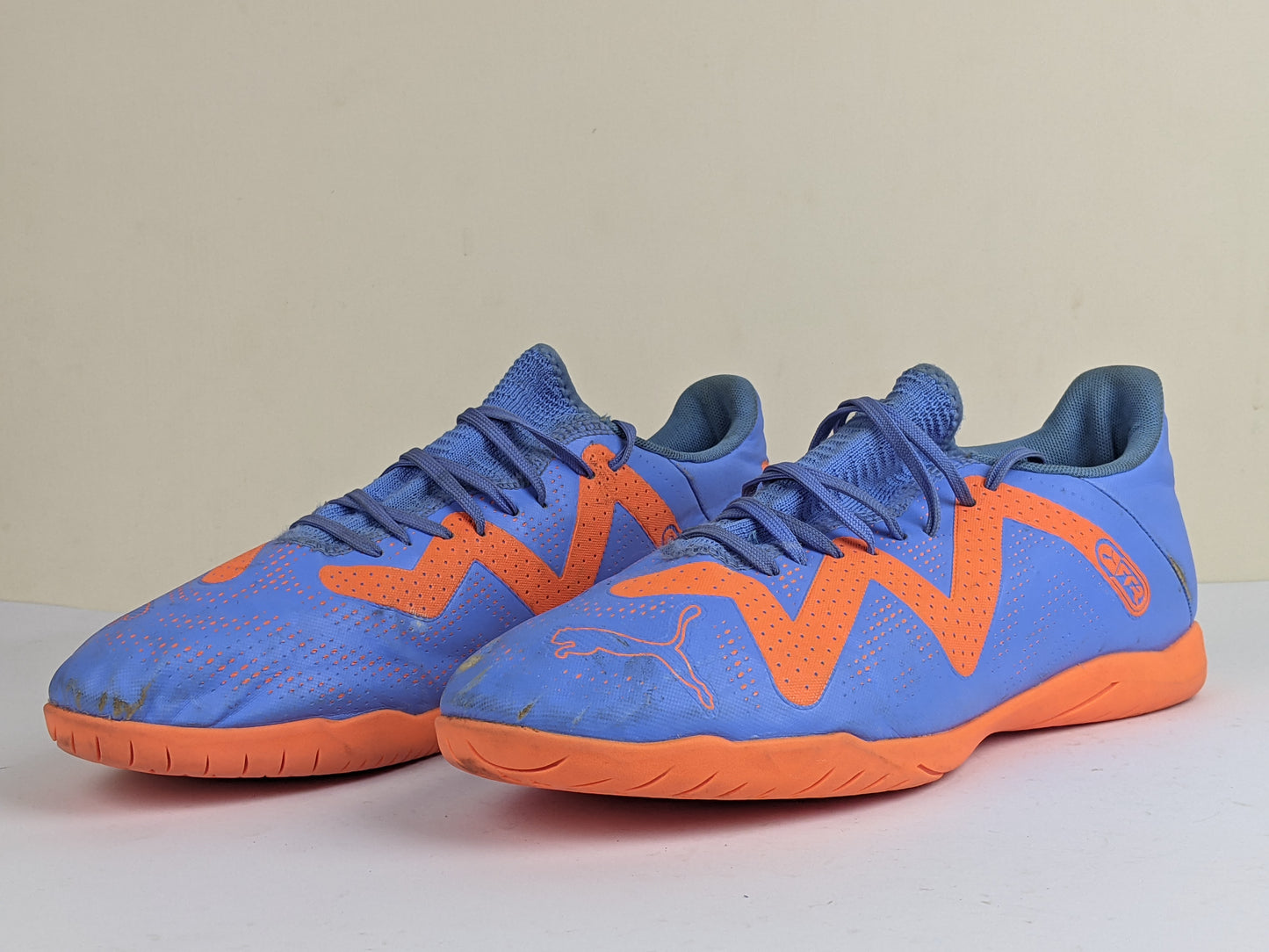 PUMA Future Play IT Supercharge - Blue Glimmer/PUMA White/Ultra Orange