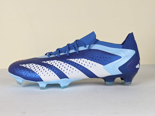 adidas Predator Accuracy .1 Low FG Marinerush - Bright Royal/Footwear White/Bliss Blue (Brand New)