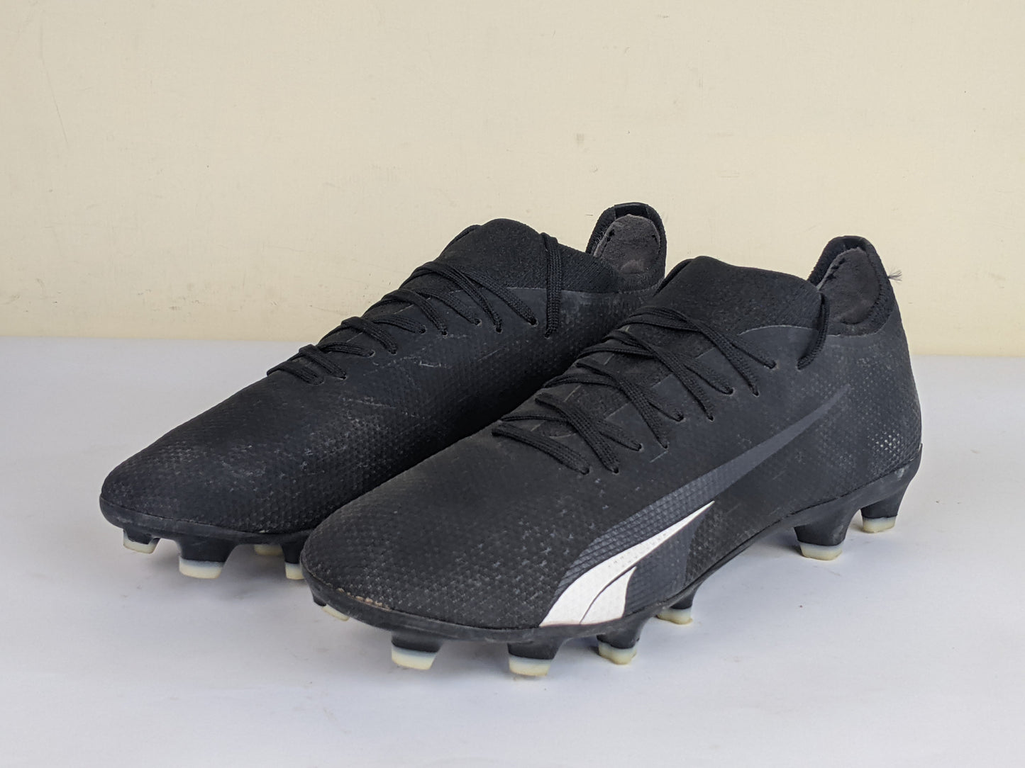 PUMA Ultra Match FG/AG Eclipse - Black/White