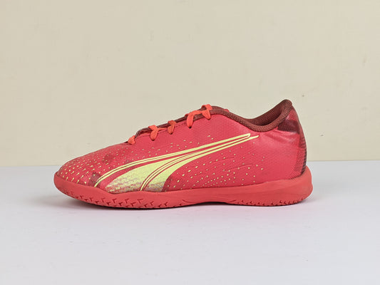 PUMA Ultra Play IT Fearless - Fiery Coral/Fizzy Light/PUMA Black Kids