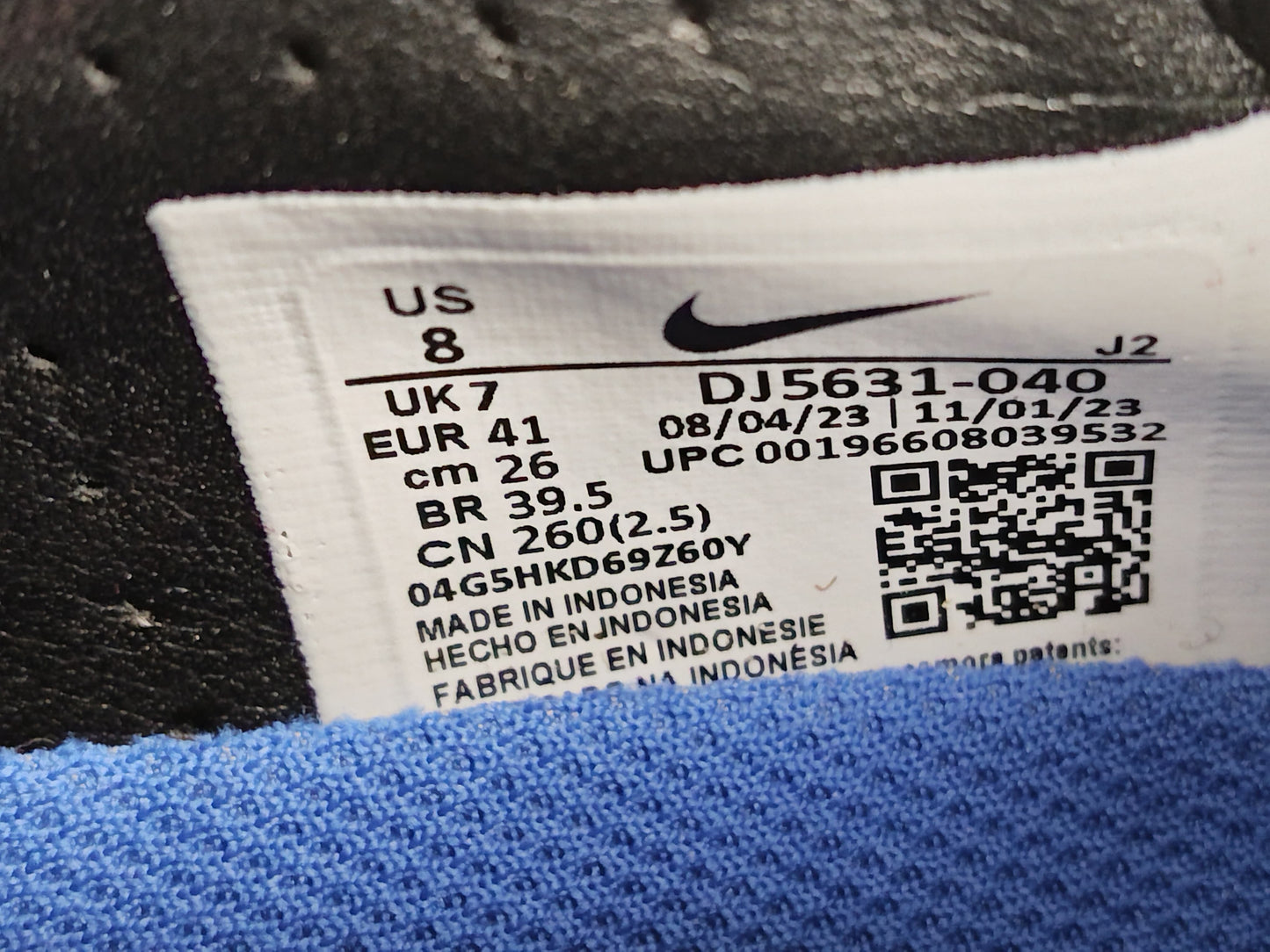 Nike Air Zoom Mercurial Vapor 15 Academy MG Shadow - Black/Chrome/Hyper Royal (Brand New)