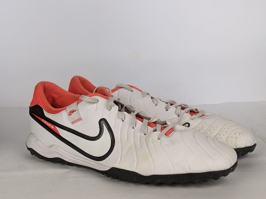 Nike Tiempo Legend 10 Academy TF Ready - White/Black/Bright Crimson