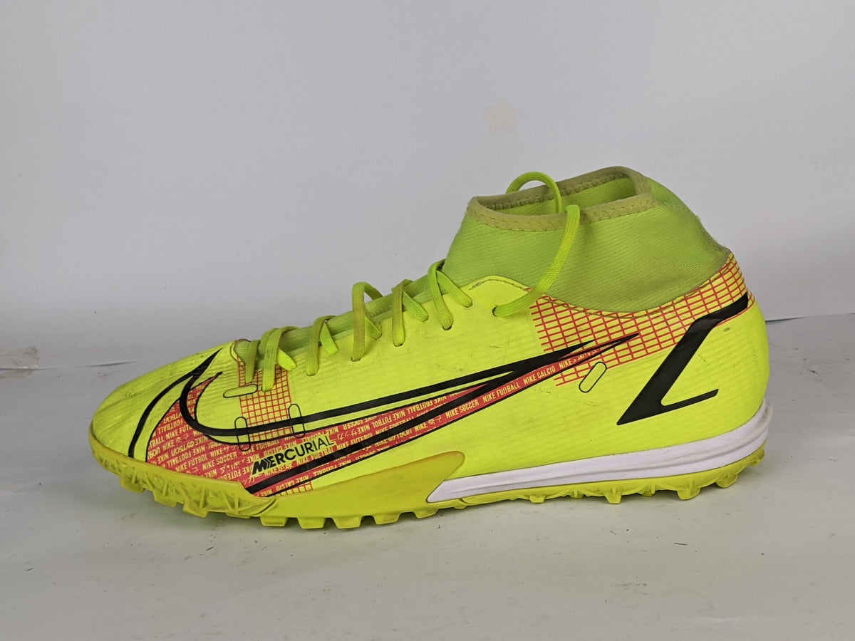 Nike Mercurial Superfly 8 Academy TF Motivation - Volt/Black/Bright Crimson