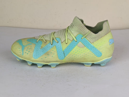 PUMA Future Match FG/AG Pursuit - Fast Yellow/PUMA Black/Electric Peppermint Kids