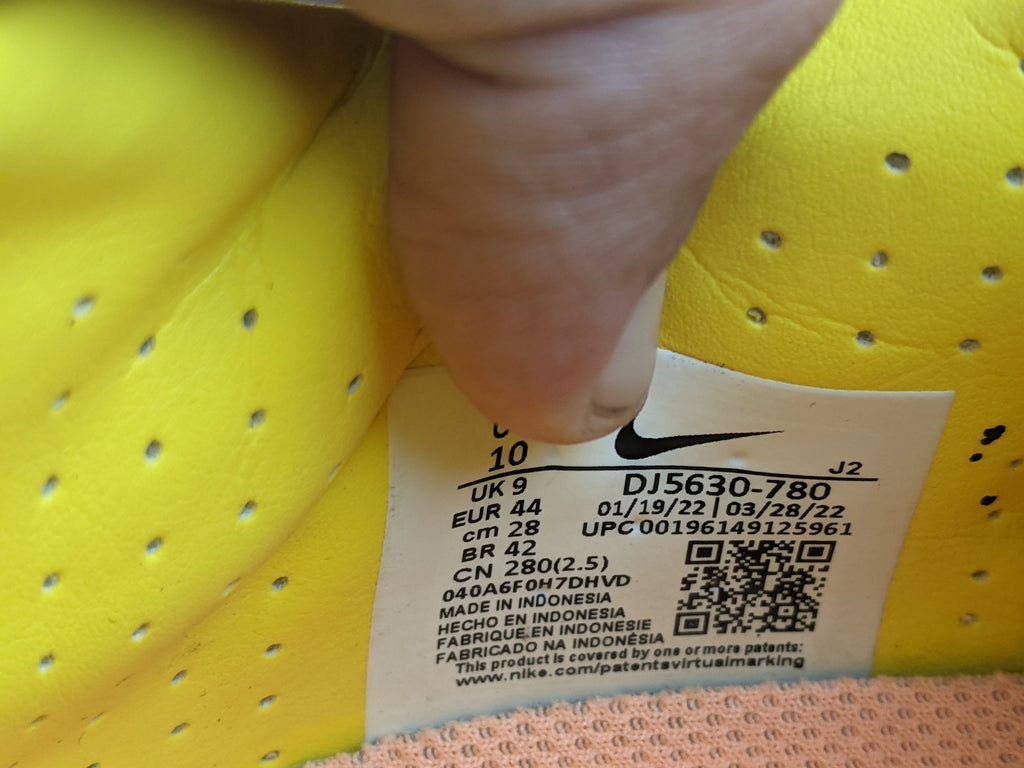Nike Zoom Mercurial Vapor 15 Academy AG 'Yellow Pink