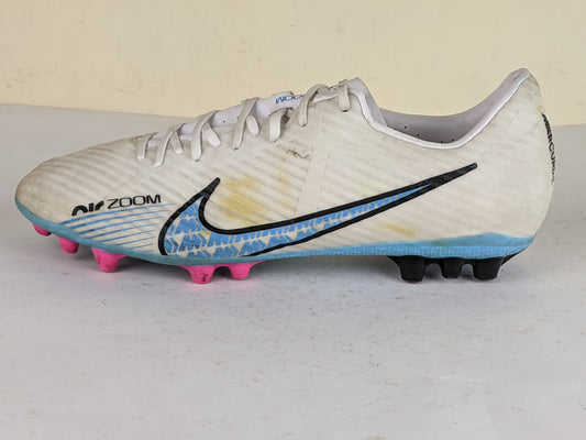Nike Air Zoom Mercurial Vapor 15 Academy AG Blast - White/Baltic Blue/Pink Blast