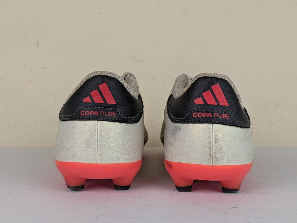 adidas Copa Pure 2 League FG Solar Energy - Ivory/Core Black/Solar Red Kids