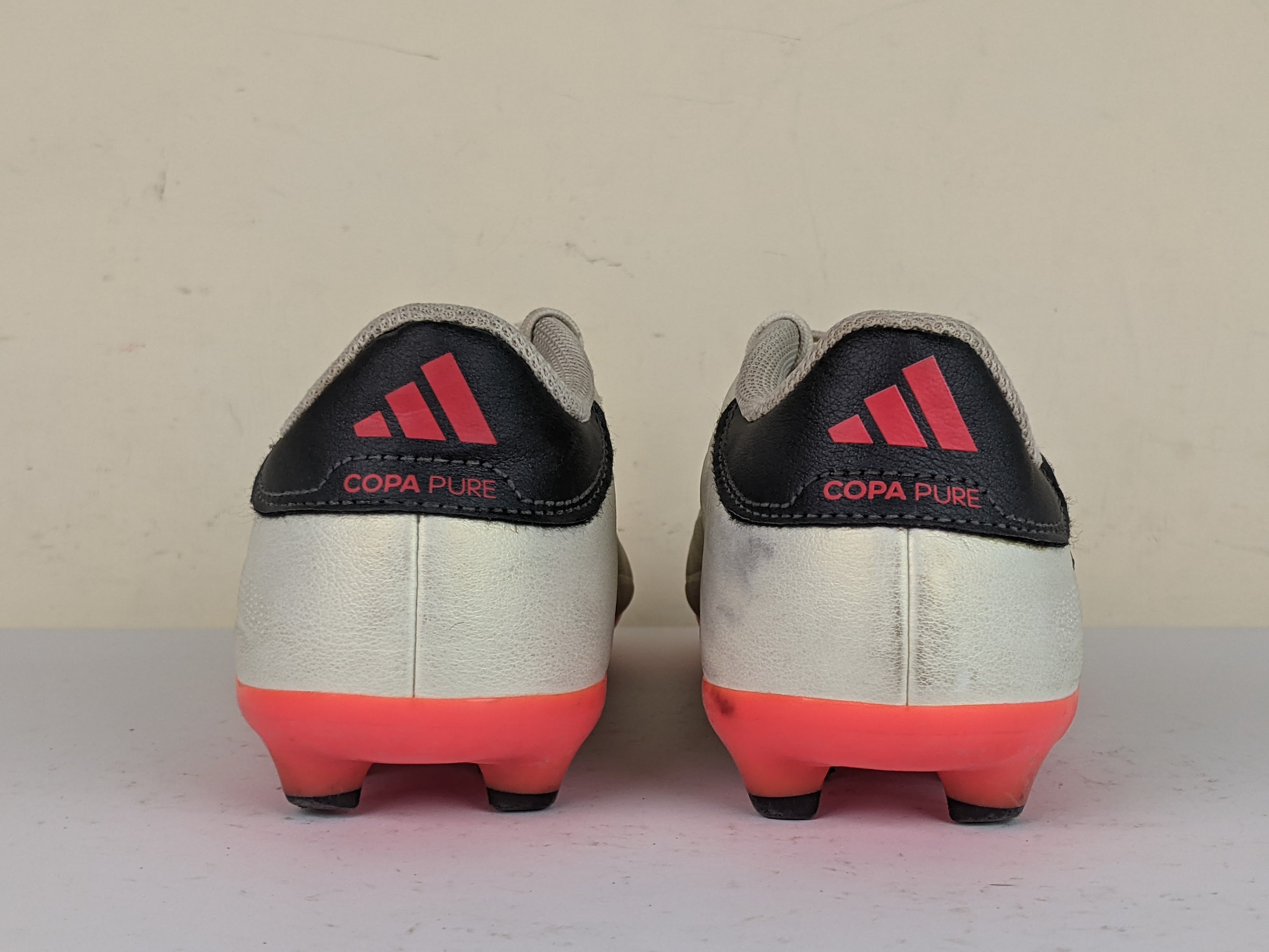 adidas Copa Pure 2 League FG Solar Energy - Ivory/Core Black/Solar Red Kids