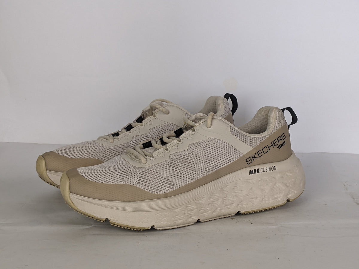 Skechers-Go Run Max 'Cream White'