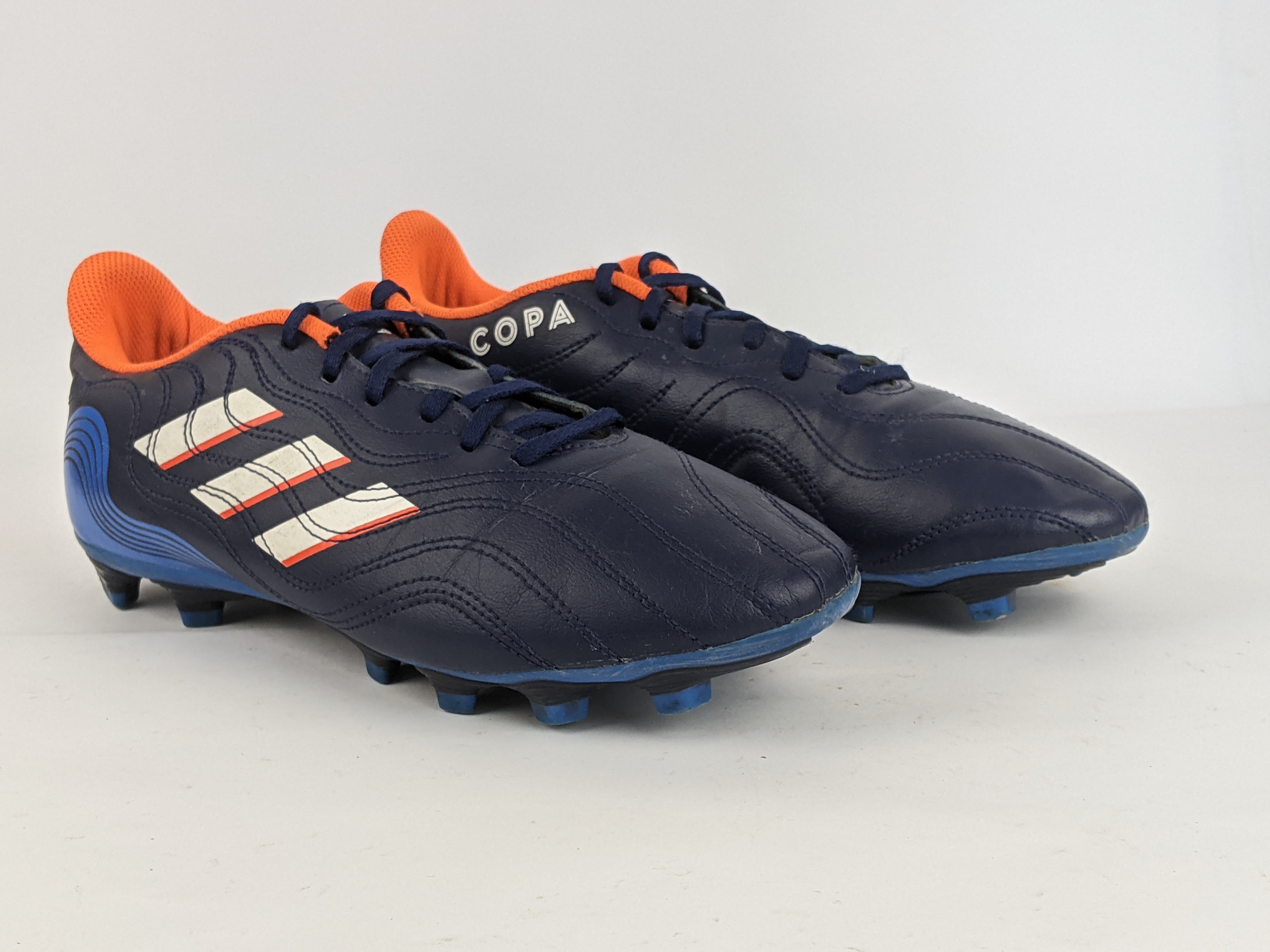 adidas Copa Sense .4 FG Sapphire Edge - navy blue/Footwear White/Blue Rush