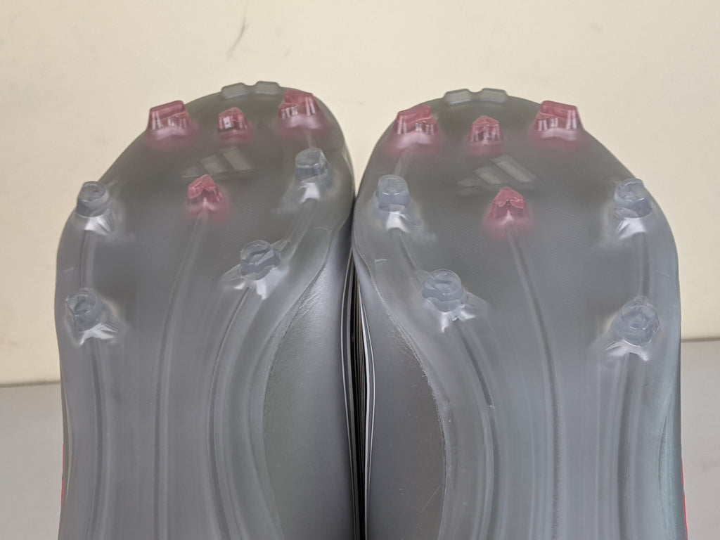 adidas F50 Messi League FG/AG Prestig10 - Footwear White/Lucid Red/Silver Metallic (Brand New)
