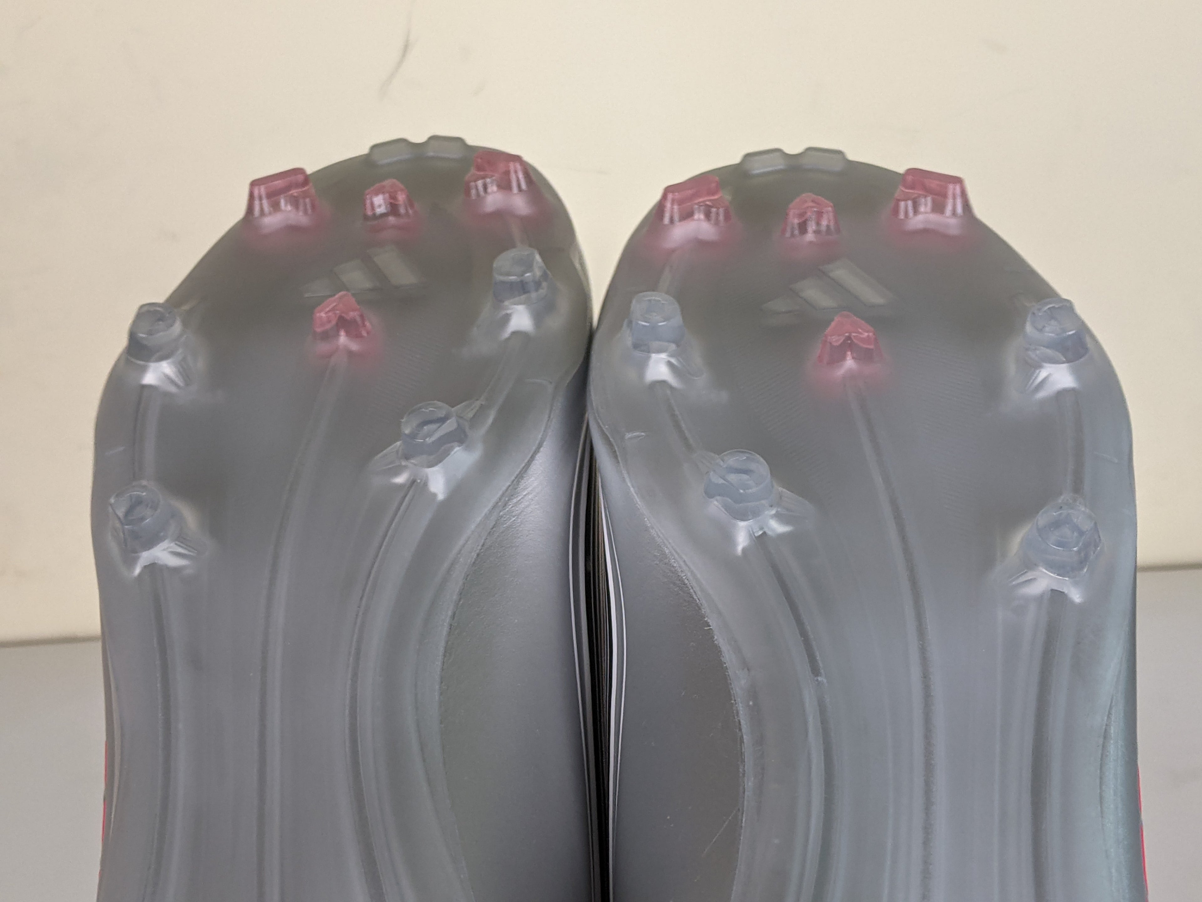 adidas F50 Messi League FG/AG Prestig10 - Footwear White/Lucid Red/Silver Metallic (Brand New)