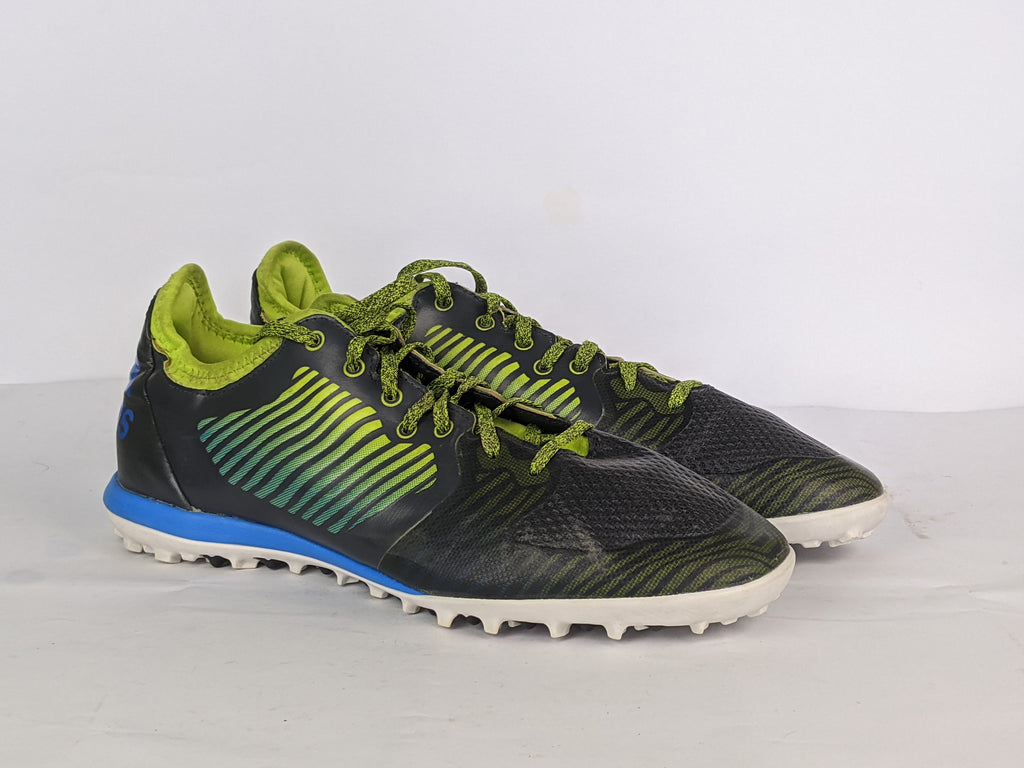 adidas X 15.1 Cage TF Dark Grey/Shock Blue/Semi Solar Slime