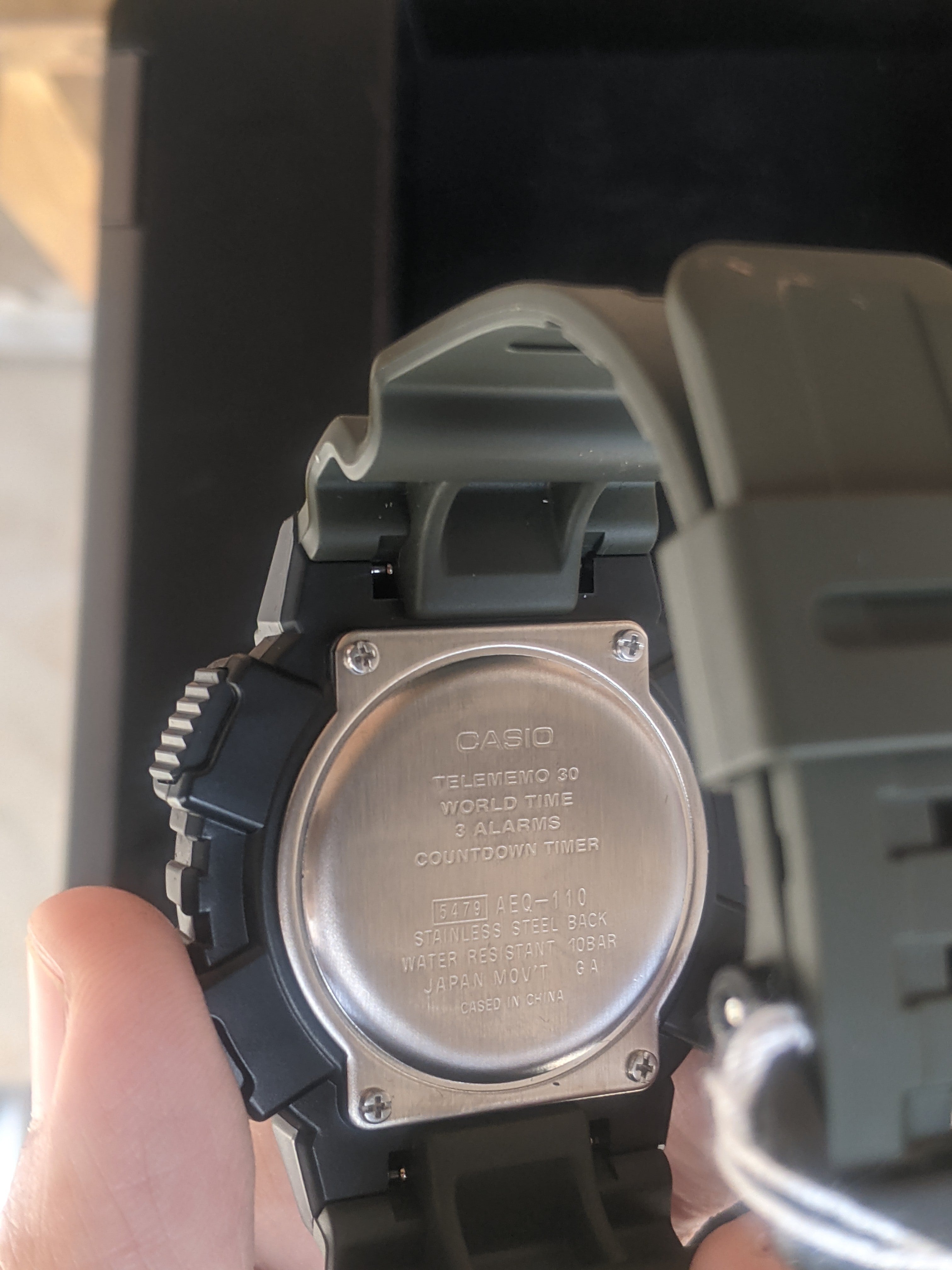 Casio AEQ-110W 'Black' (Brand New)