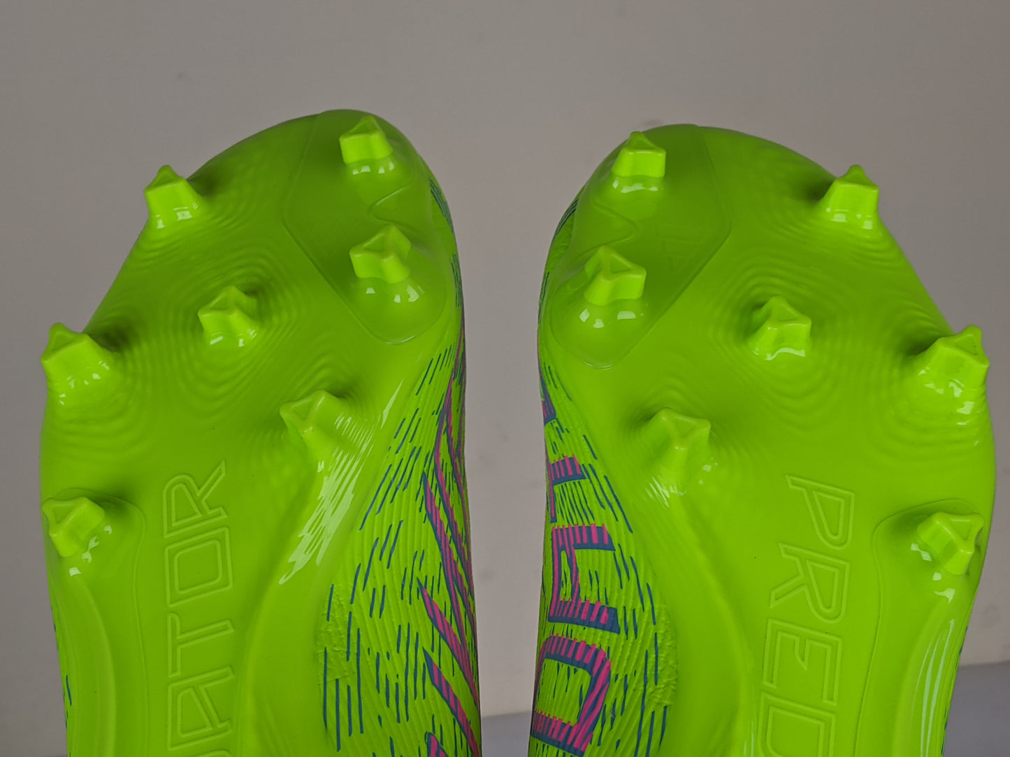 adidas Predator League FG/AG Mystic Victory - Lucid Lemon/Lucid Pink/Blue Fusion (Brand New)