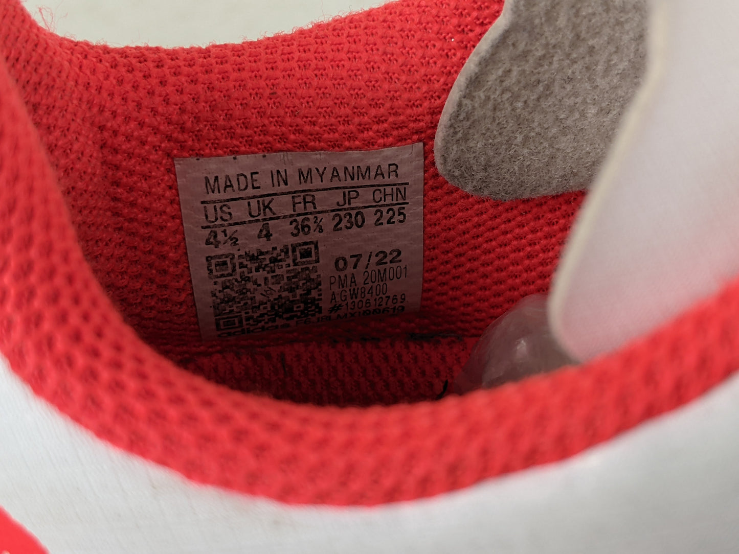 adidas X Speedportal Messi .4 IN Balon te Adoro - Footwear White/Core Black/Solar Red Kids