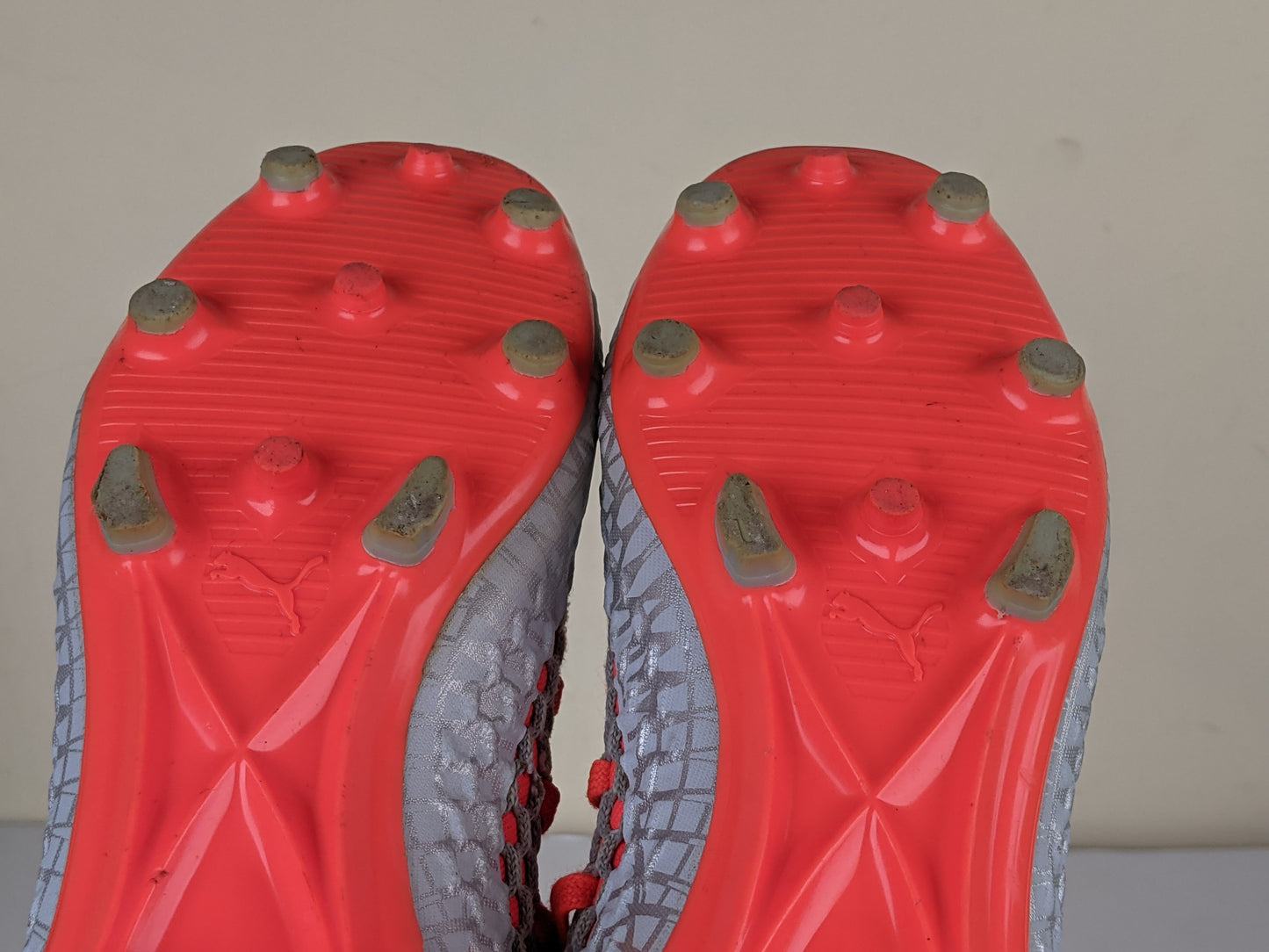 PUMA Future 4.3 Netfit FG/AG Anthem - Gray/Red