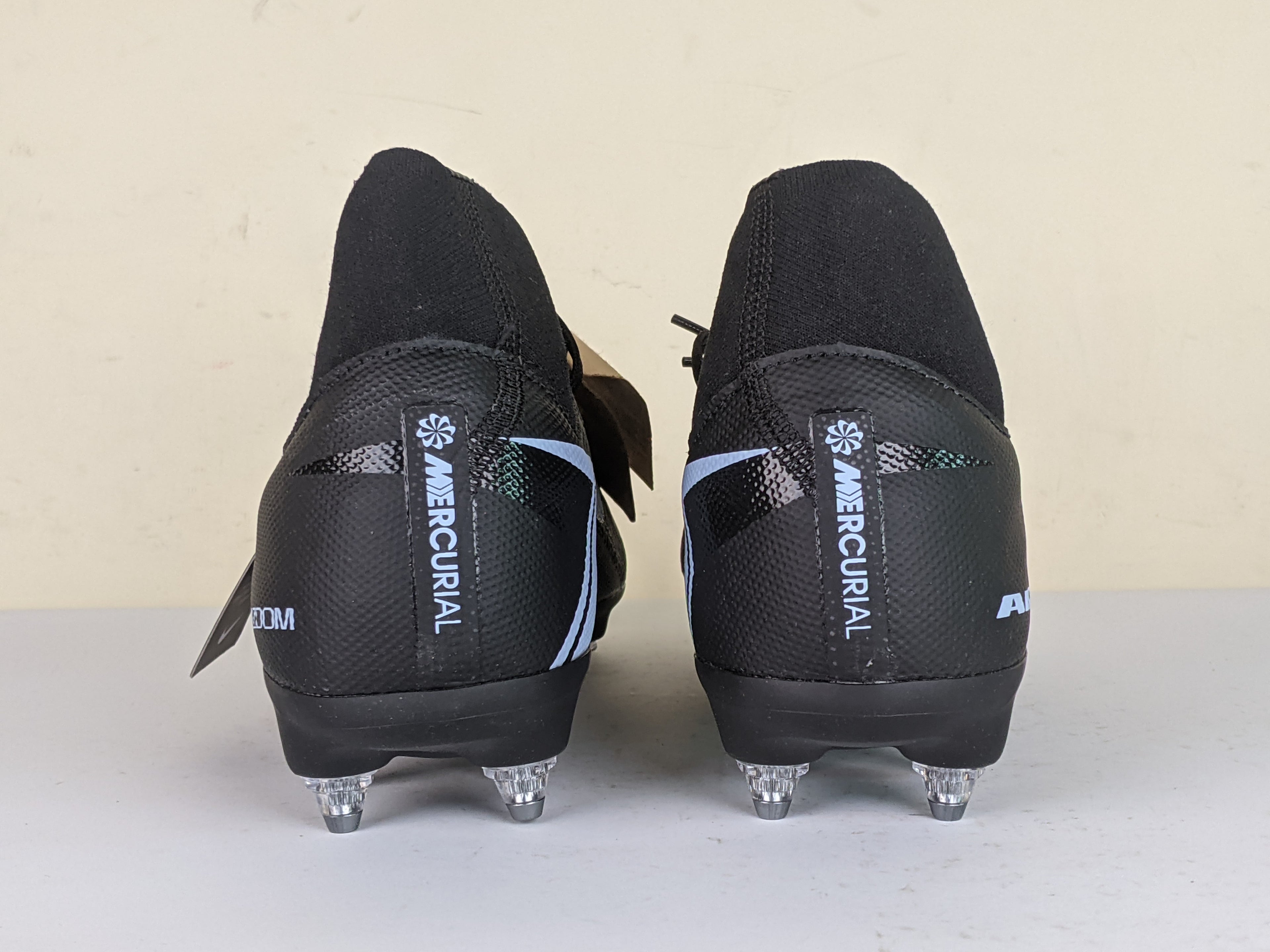 Nike Air Zoom Mercurial Superfly 10 Academy SG-PRO Anti-Clog Shadow - Black/Ice Blue (Brand New)