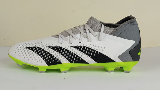 adidas Predator Accuracy .3 FG Crazyrush - Footwear White/Core Black/Lucid Lemon