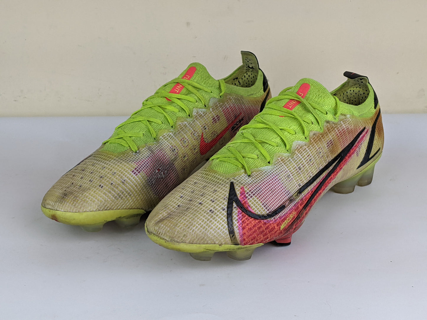 Nike Mercurial Vapor 14 Elite FG Motivation - Volt/Bright Crimson/Black