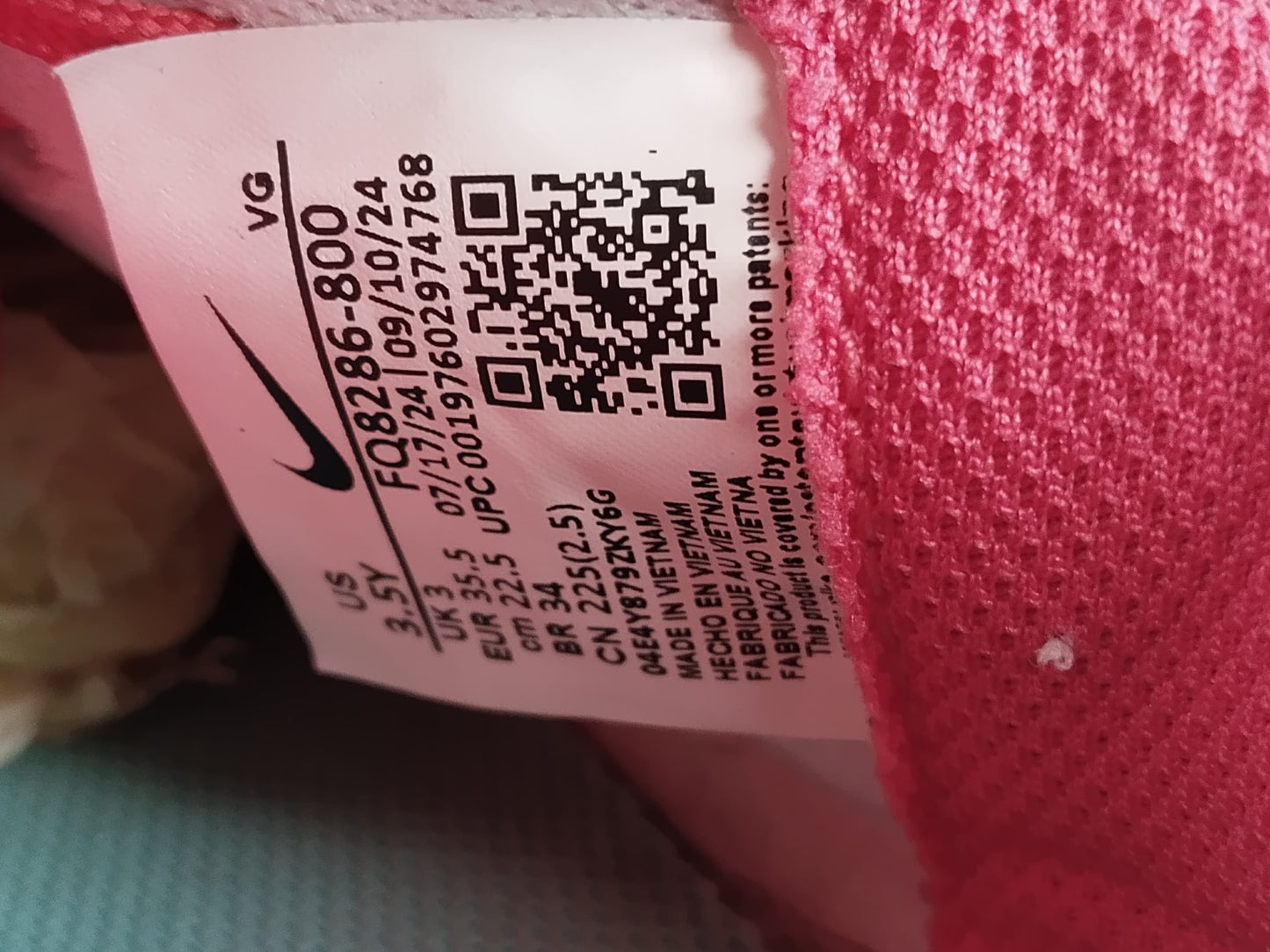 Nike Mercurial Vapor 16 Club MG Mad Energy - Ember Glow/Aurora Green Kids