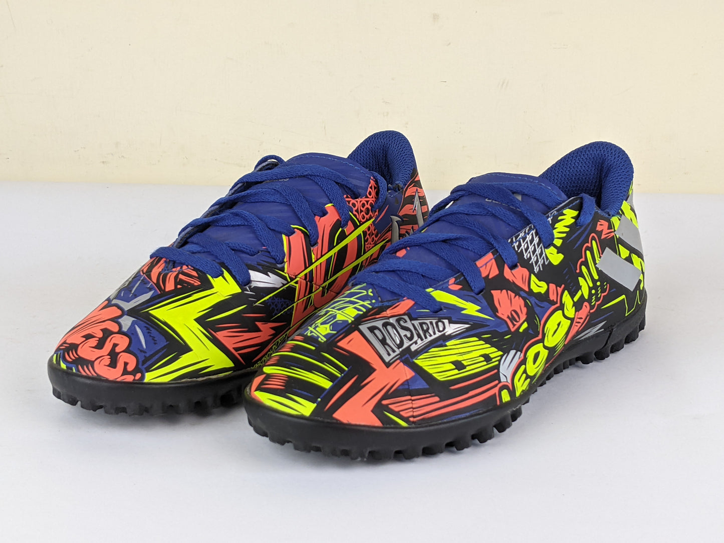 adidas Nemeziz Messi 19.4 TF The Journey - Team Royal Blue/Silver Metallic/Solar Yellow Kids