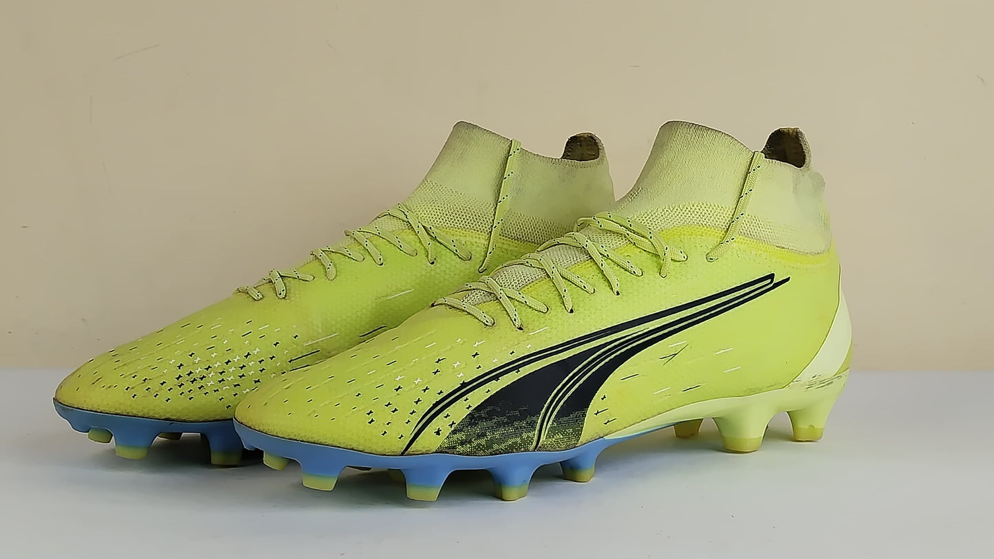 PUMA Ultra Pro FG/AG Fastest - Fizzy Light/Parisian Night/Blue Glimmer