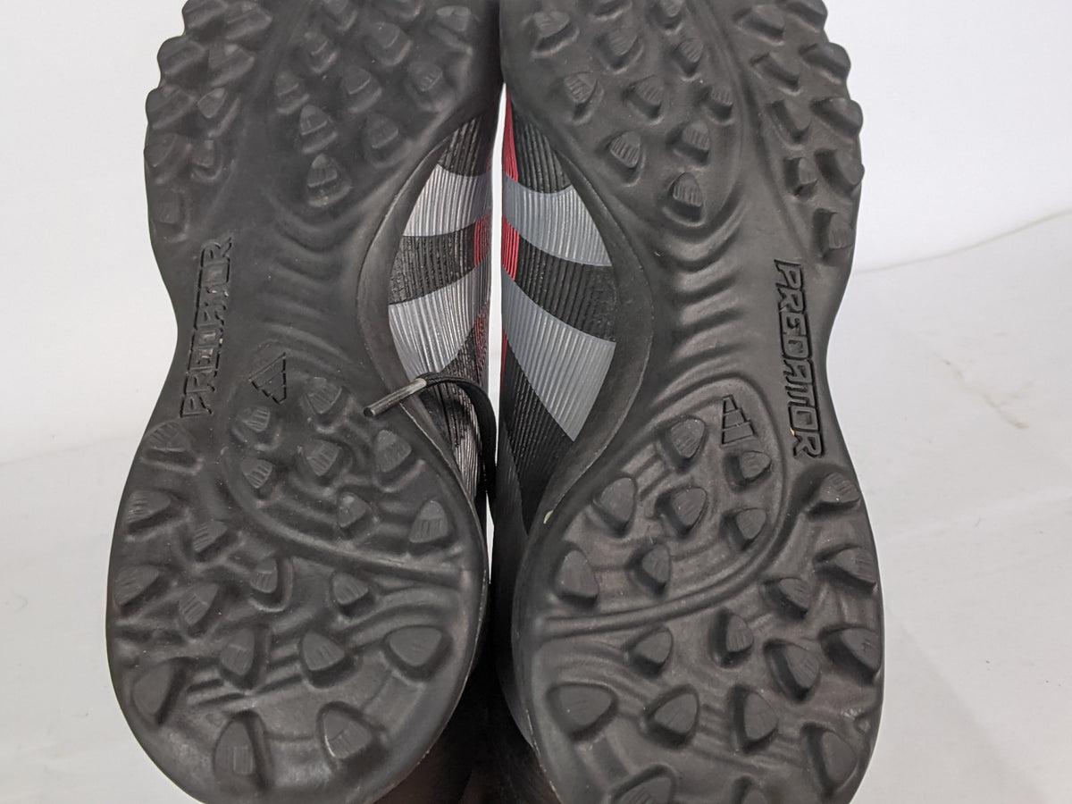 adidas Predator League TF Stealth Victory - Core Black/Grey Four/Lucid Red